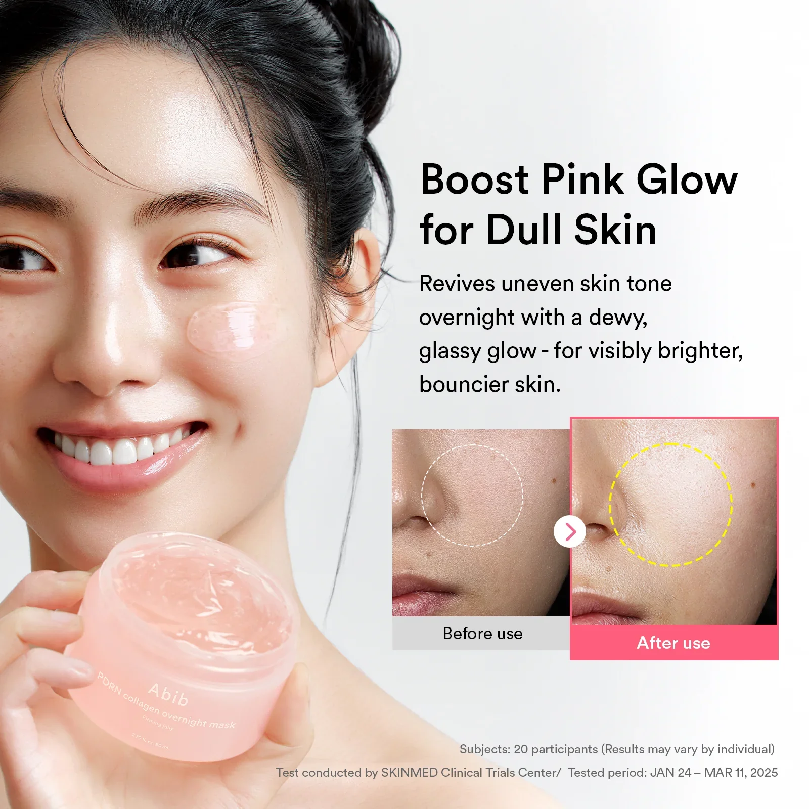 ABIB PDRN collagen overnight mask Firming jelly - Image 11