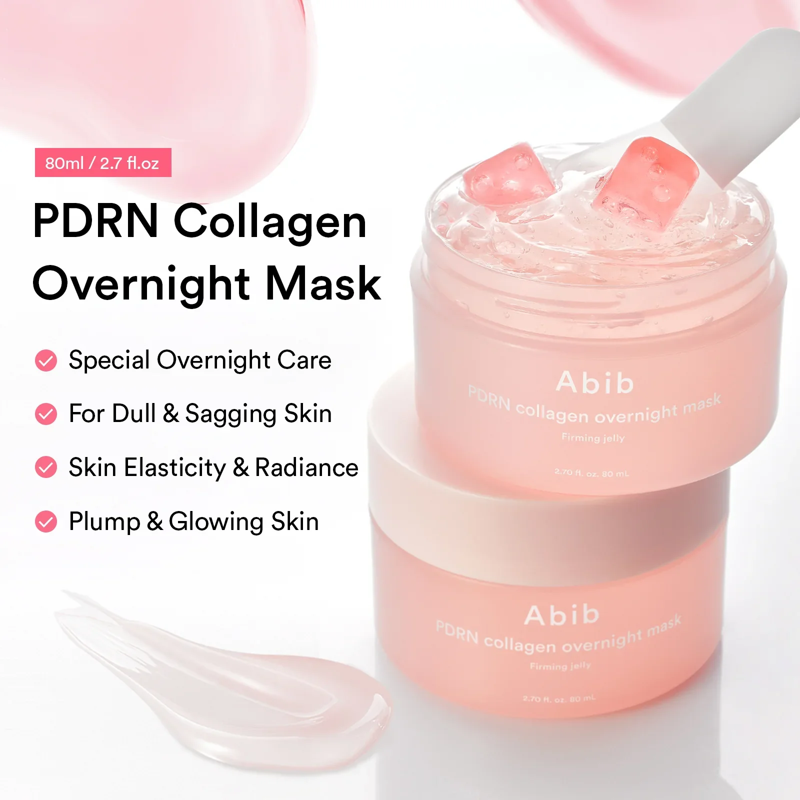 ABIB PDRN collagen overnight mask Firming jelly - Image 6