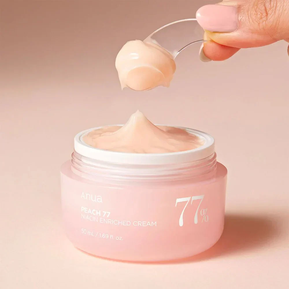 Anua Crema enriquecida con niacina al 77% melocotón - Image 4
