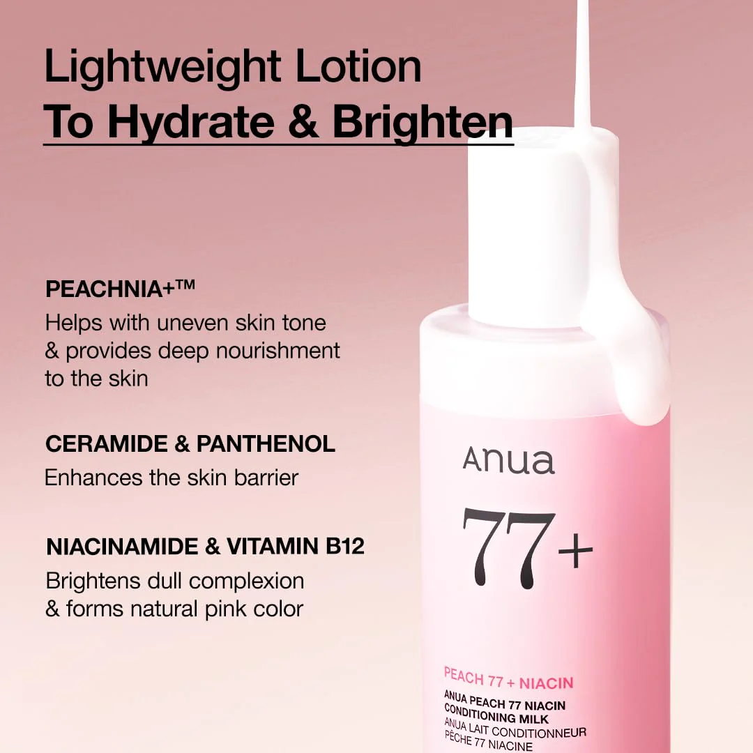 Anua Peach 77 Niacin Conditioning Milk 150ml - Image 6