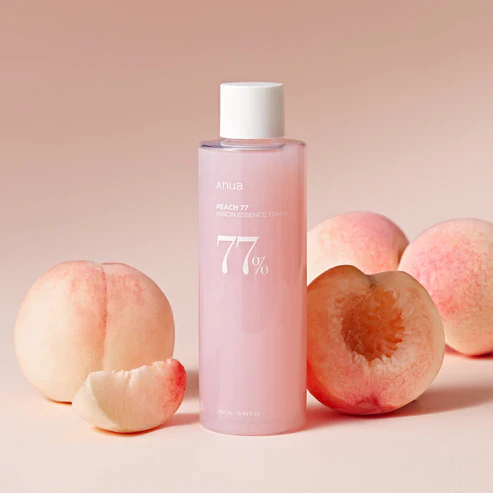 Anua Peach 77 - Tónico de niacina esencia, 8.5 fl oz, tóner iluminador 250ml - Image 7
