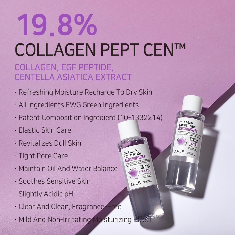 APLB Tónico facial de péptido EGF de colágeno 160ml - Image 4