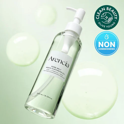 Arencia Pore Melt Mochi Cleansing Oil 200ml - Image 4