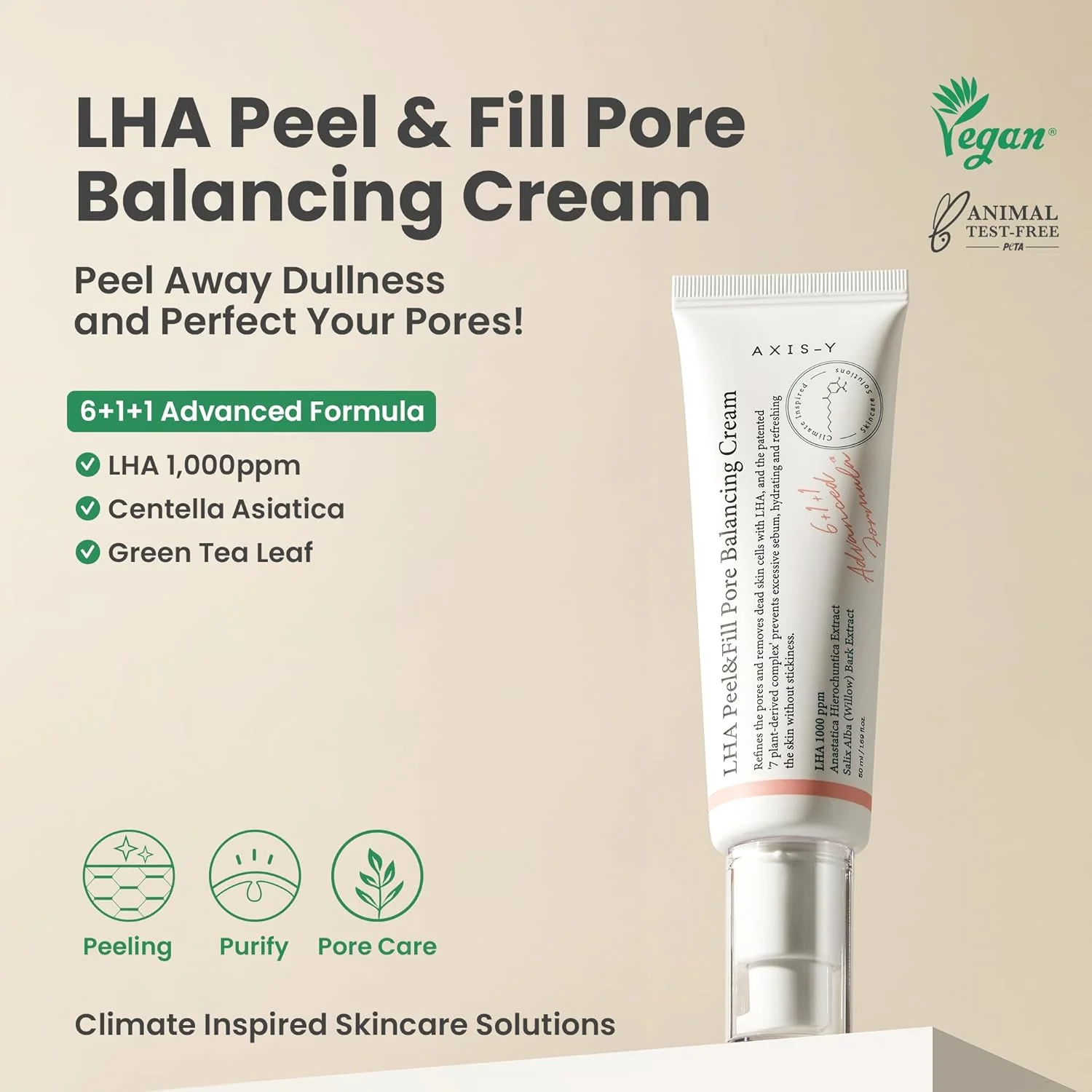 Axis-Y LHA Peel&Fill Pore Balancing Cream 50ml - Image 5