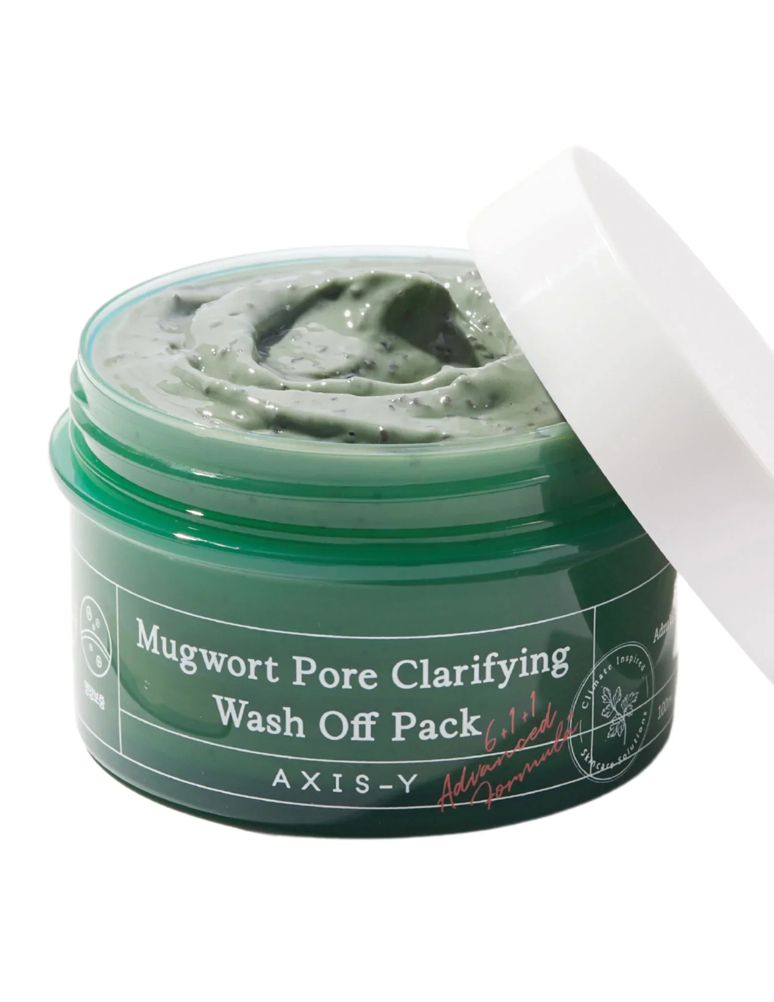 AXIS-Y Mugwort Pore Clarifying Wash Off Pack Mascarilla 100ml - Image 5