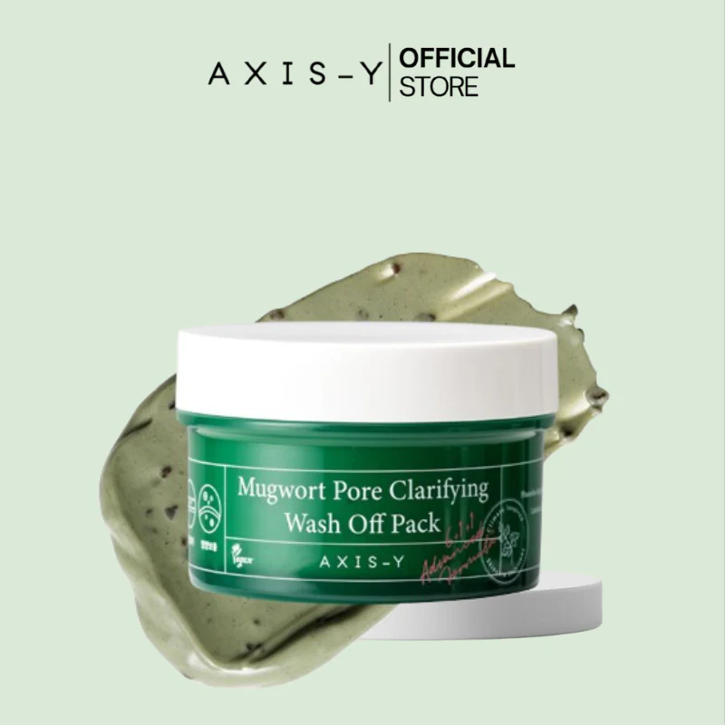 AXIS-Y Mugwort Pore Clarifying Wash Off Pack Mascarilla 100ml - Image 8