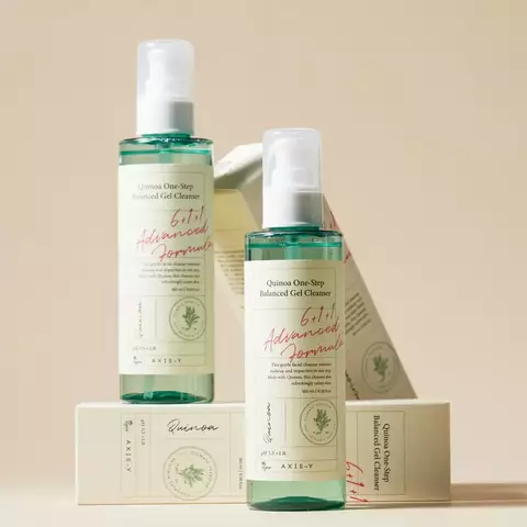 Axis-Y Quinoa One-Step balanced Gel Cleanser 180ml - Image 4