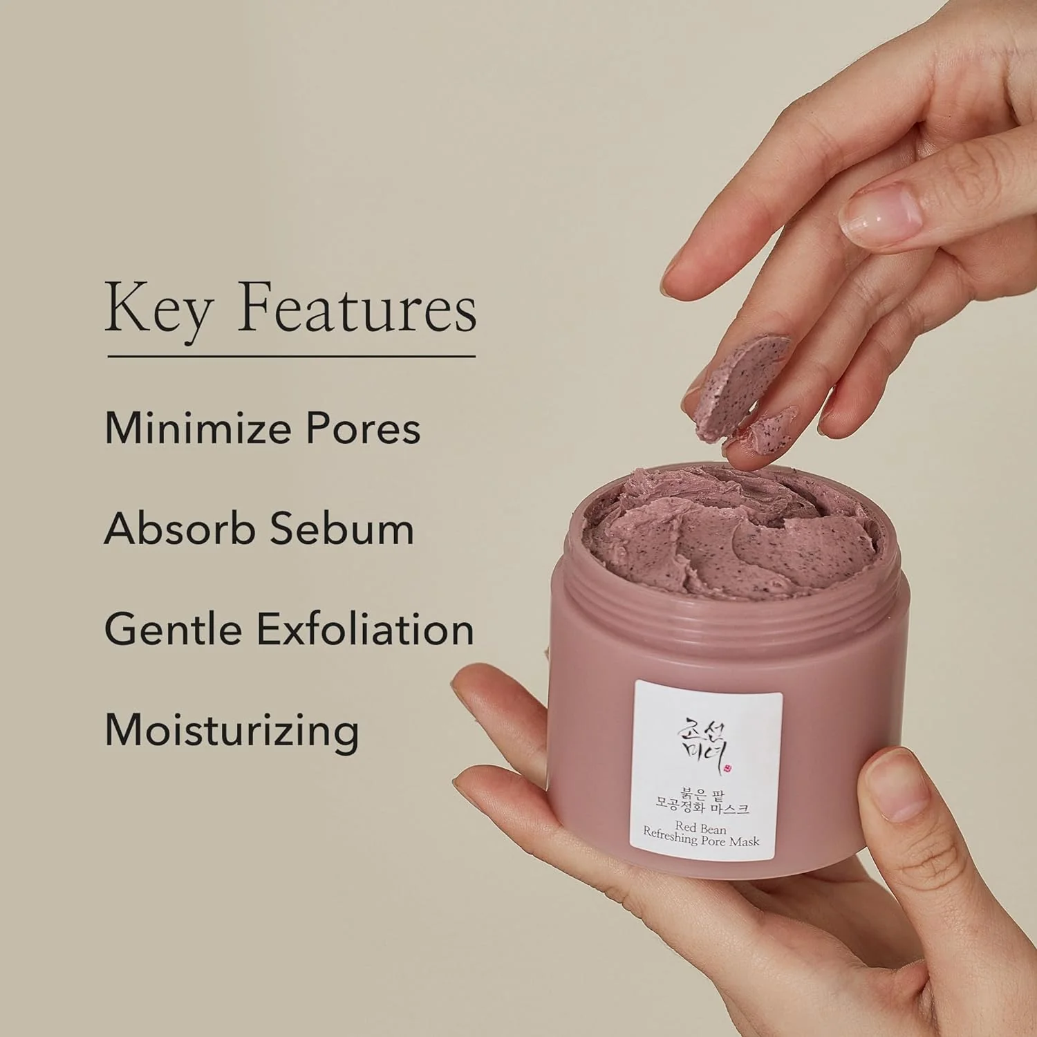 Beauty of Joseon - Red Bean Refreshing Pore Mask 140ml - Image 5