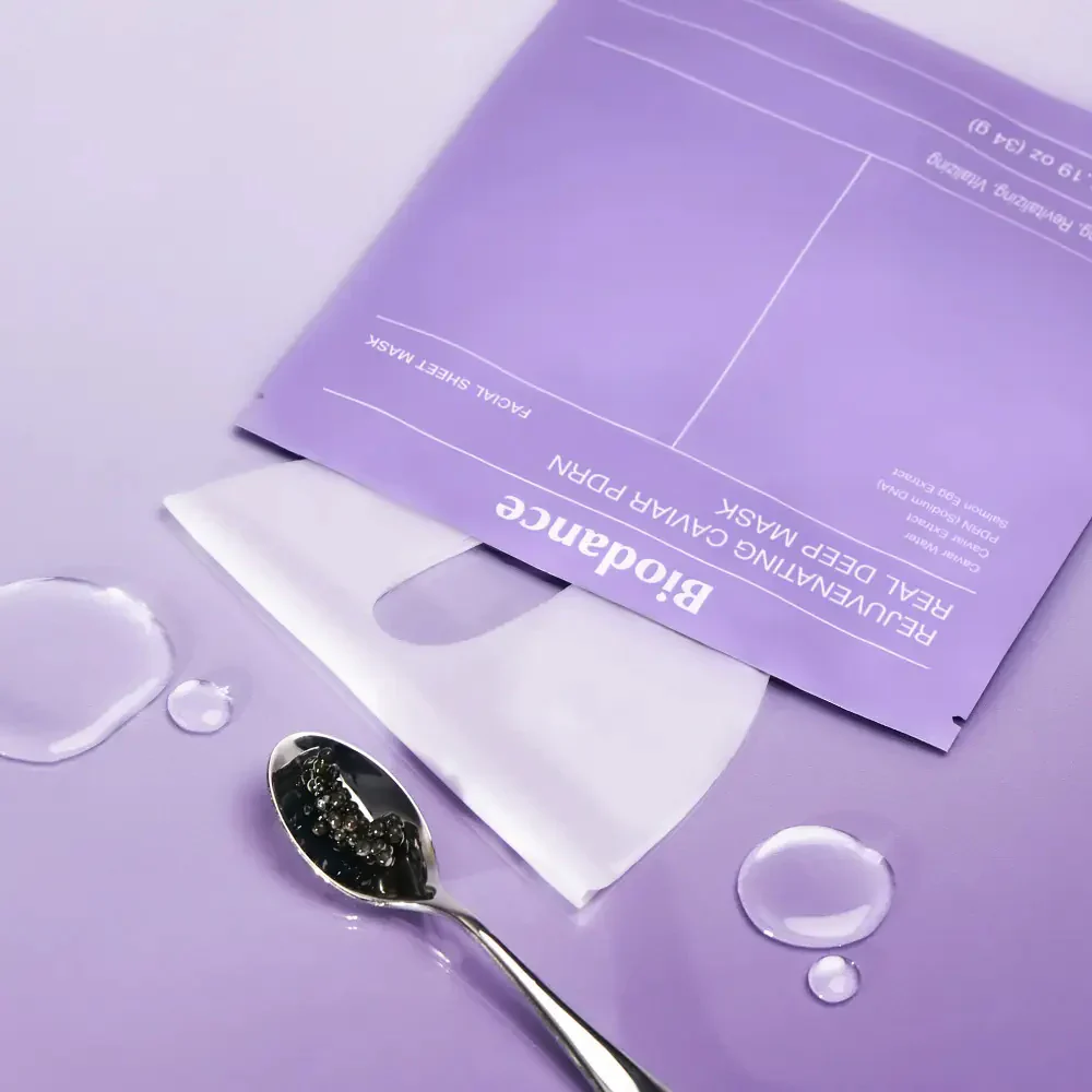 Biodance Rejuvenating Caviar PDRN Real Deep Mask Pack 4 unidades - Image 3