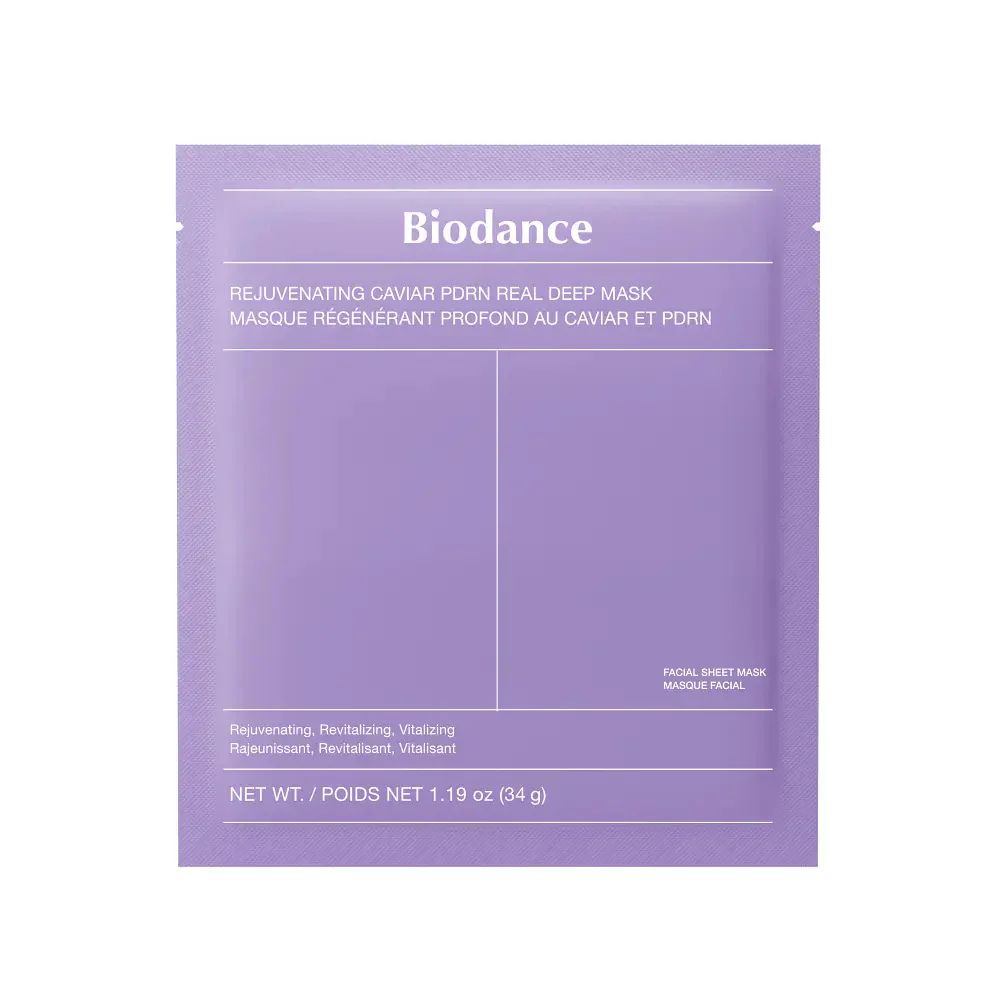 Biodance Rejuvenating Caviar PDRN Real Deep Mask Pack 4 unidades - Image 4