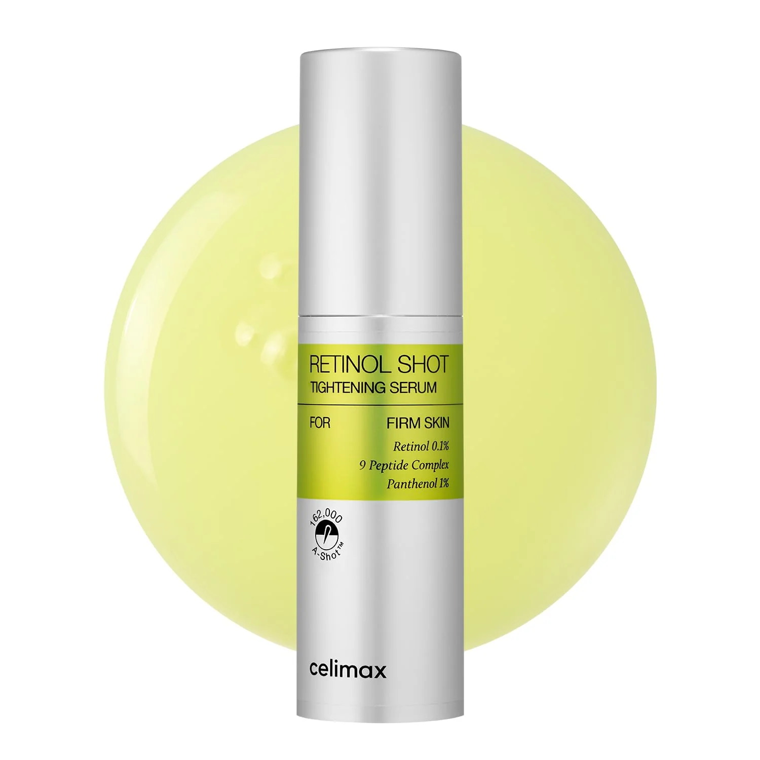 celimax The Vita A Retinol Shot Suero tensor con retinol puro de vitamina A, péptido, minimizador de poros, arrugas y líneas finas - Image 3