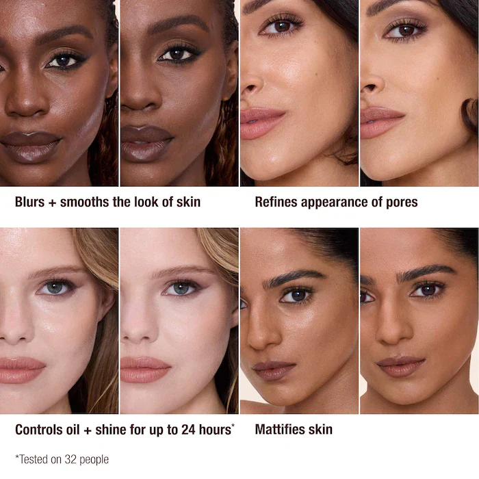 Charlotte Tilbury Mini Airbrush Flawless Matte Blurring & Waterproof Setting Spray - Image 5