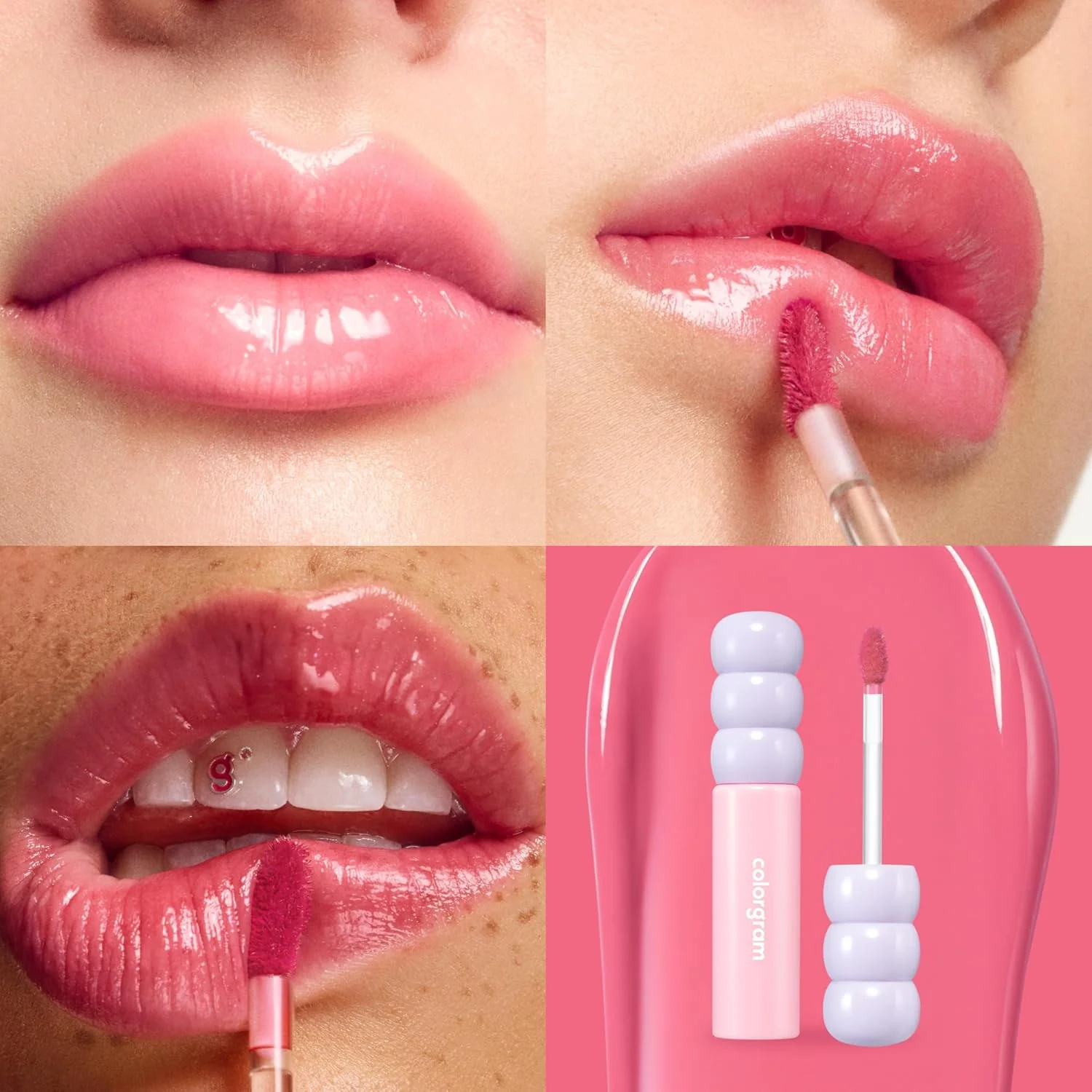 Colorgram Labial Fruity Glass Tint Mini Set 03 Cool Best Set 2piezas - Image 4