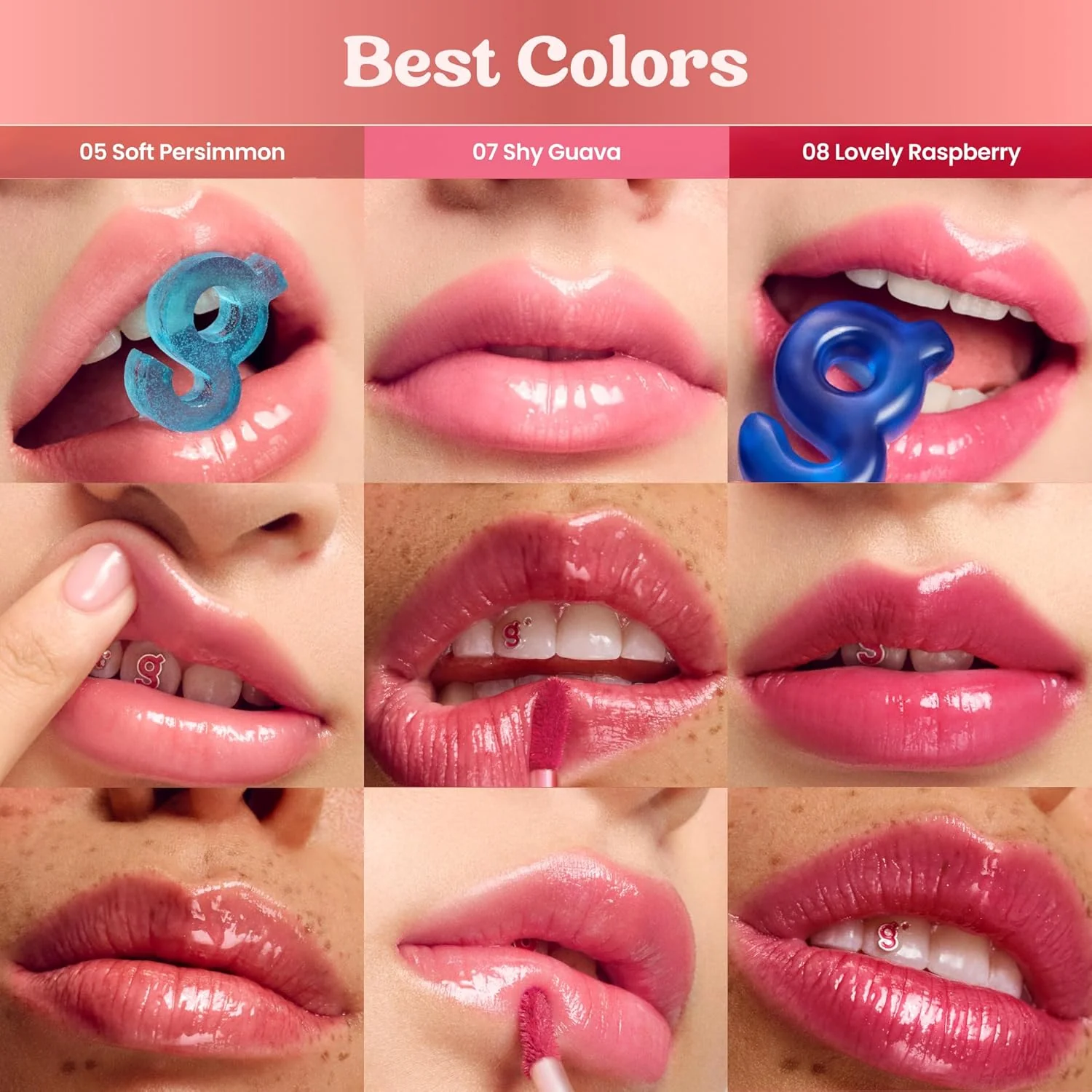 Colorgram Labial Fruity Glass Tint Mini Set 03 Cool Best Set 2piezas - Image 5