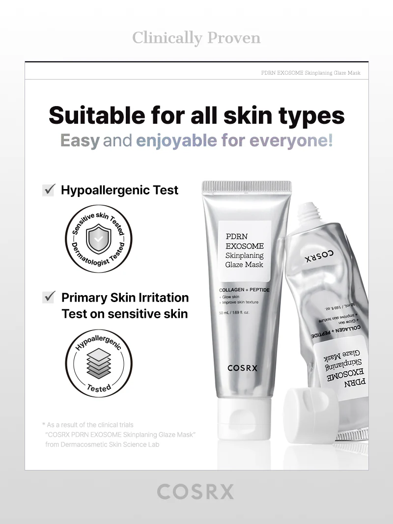 Cosrx PDRN EXOSOME Skinplaning Glaze Mask - Image 7