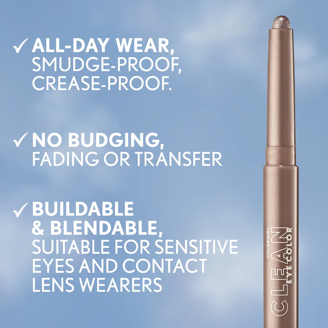 Covergirl Sombras de ojos en barra Clean Eye Color - Image 4