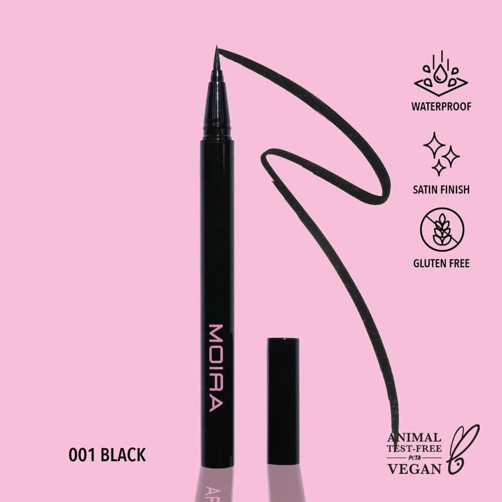 Moira Delineador precision liquid Liner waterproof - Image 3