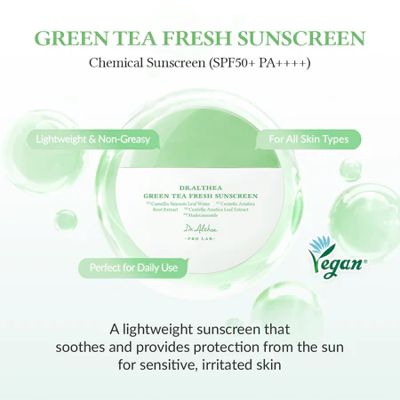 Dr.Althea Green Tea Fresh Sunscreen 45 ml - Image 8