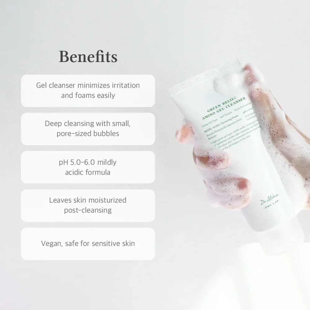 Dr. Althea Limpiador en gel con aminoácidos Green Relief - Image 9
