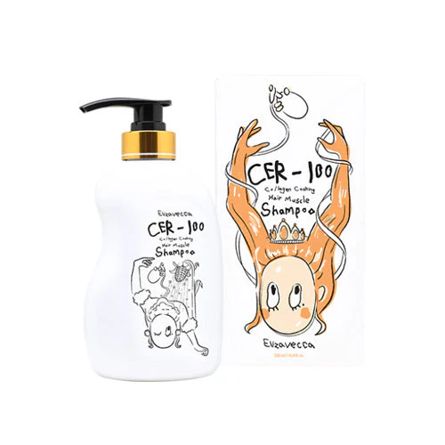 Elizavecca CER-100 Recubrimiento de colágeno para cabello A+ Muscle Hell-Tornado Shampoo - Image 3