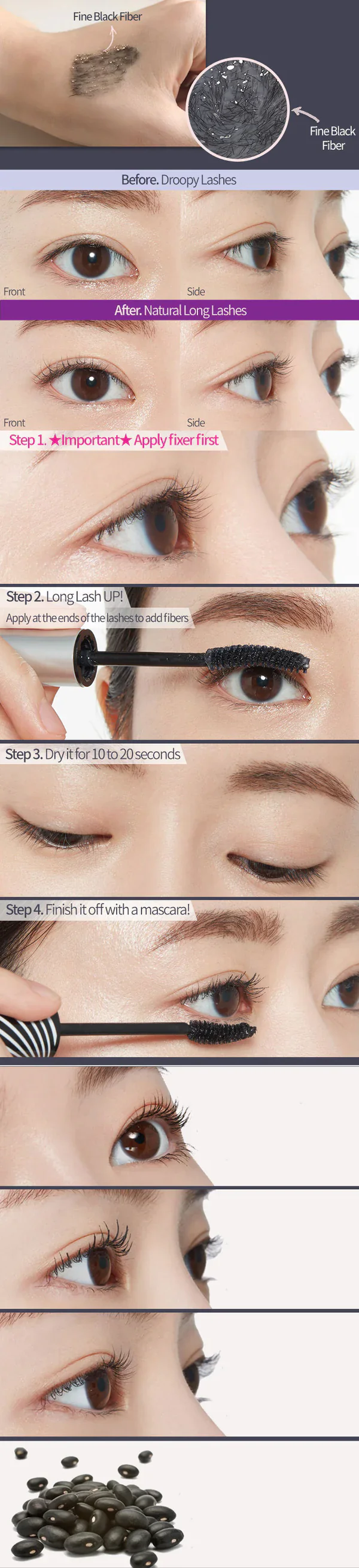 Etude House Dr.Mascara Fixer No.2 Super Long Lash 6g - Image 5