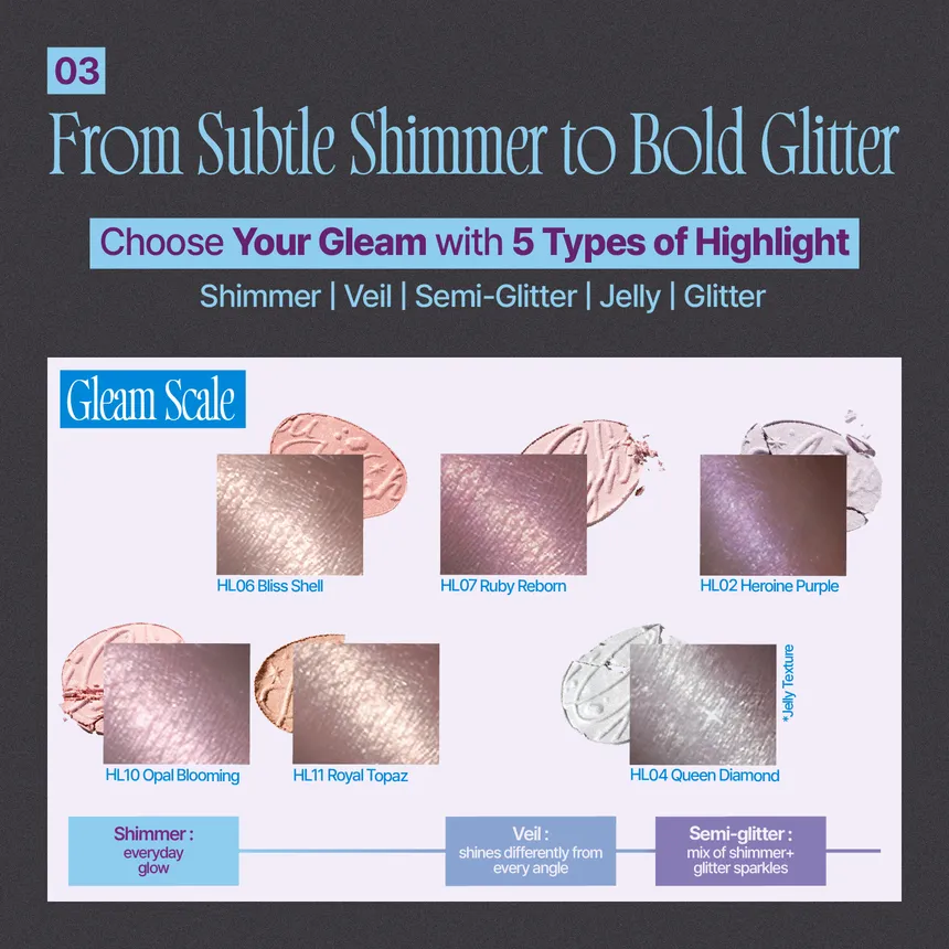 fwee - Glitz Stone Highlighter - Image 8