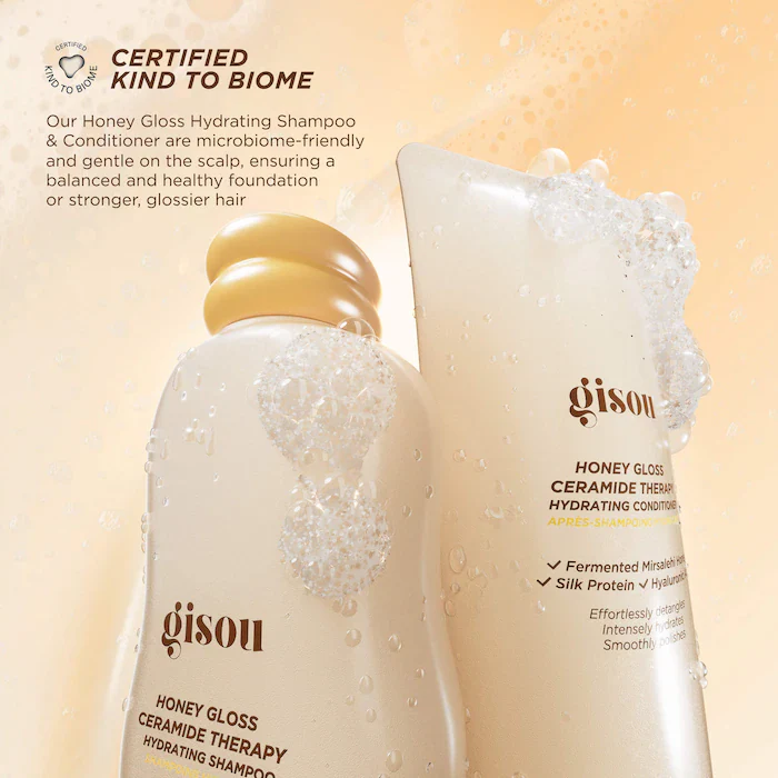 Gisou Honey Gloss Ceramide Therapy Hydrating Conditioner 200ml - Image 4
