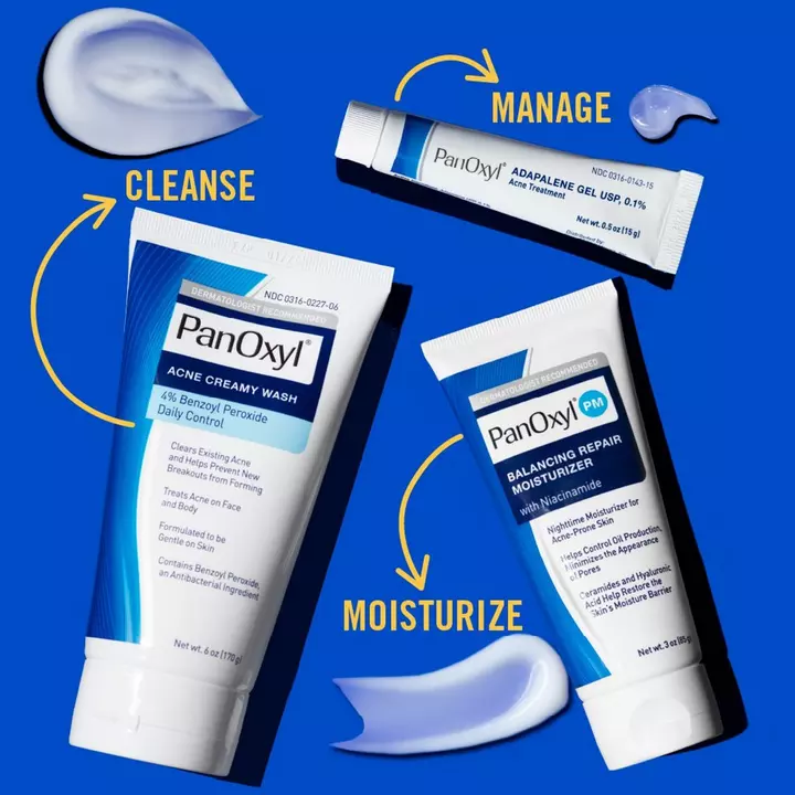 Panoxyl Balancing Repair Moisturizer PM con niacinamida - Image 7