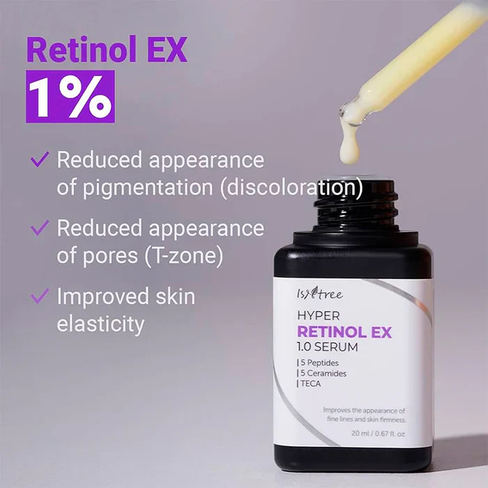 Hyper Retinol EX 1.0 Serum 20ml ISNTREE - Image 6