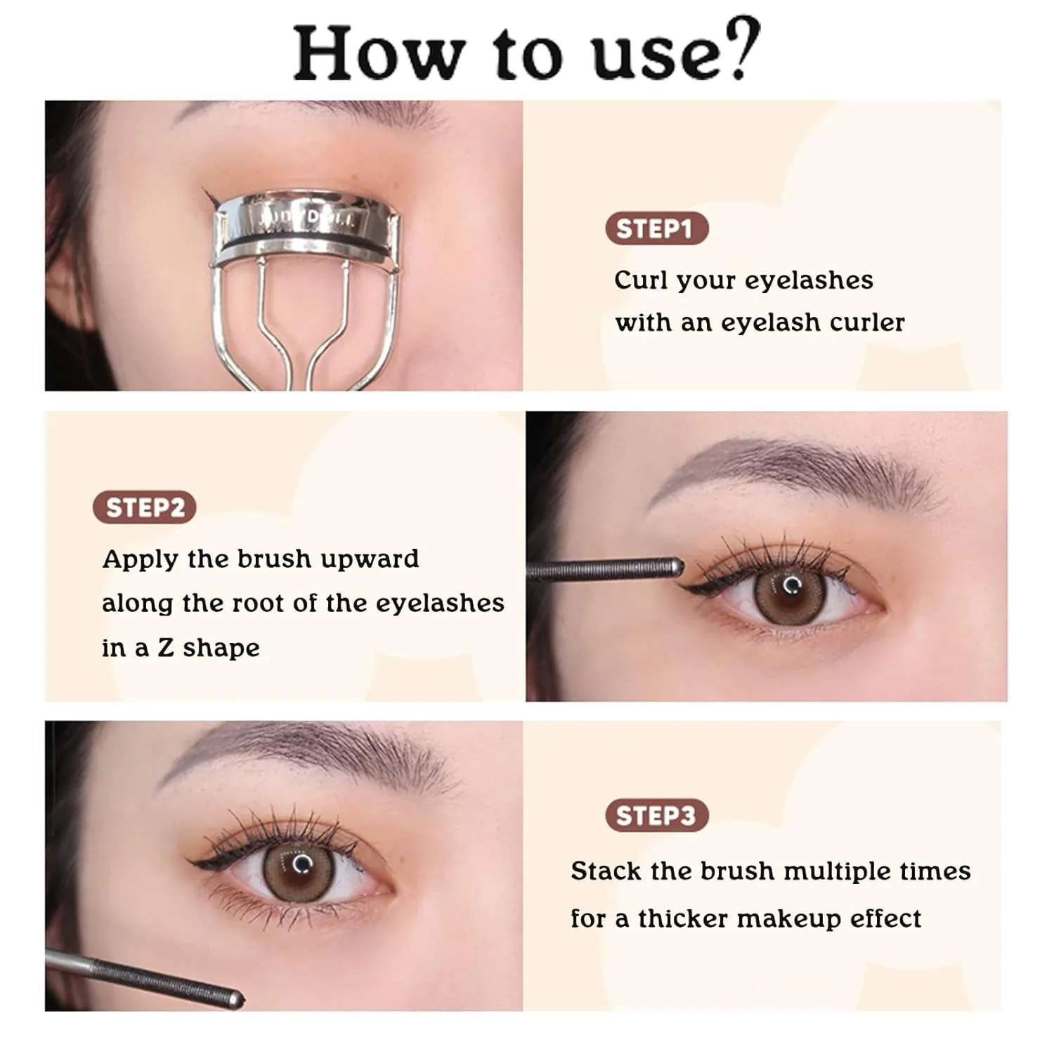 Judy Doll Iron Brush Mascara- negro - Image 10