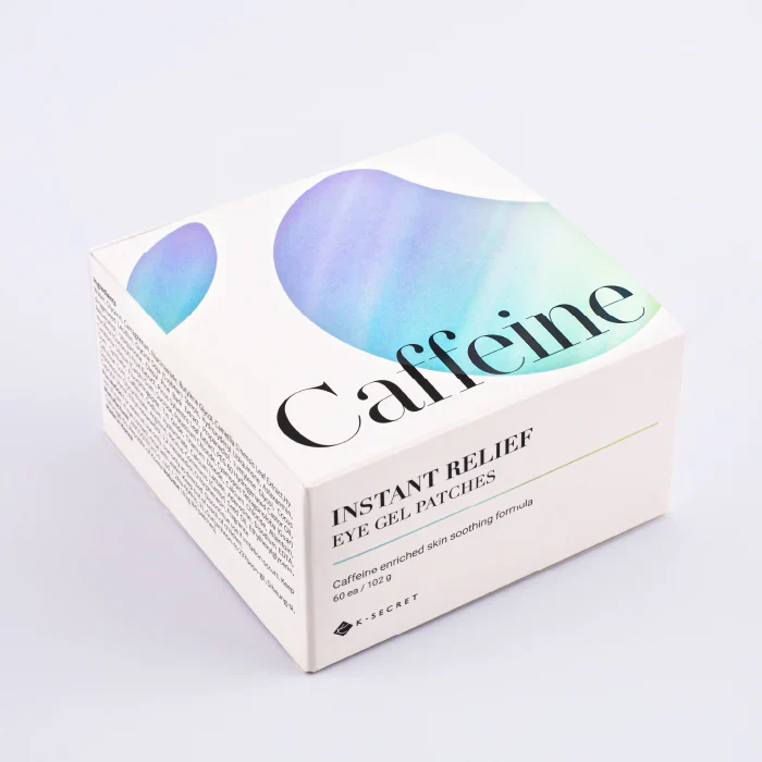 K-Secret Parche de gel CAFFEINE Instant Relief Eye Gel Patches 60unidades - Image 3