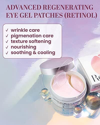 K-Secret Parche de gel RETINOL Advanced Regenerating Eye Gel Patches 60unidades - Image 5