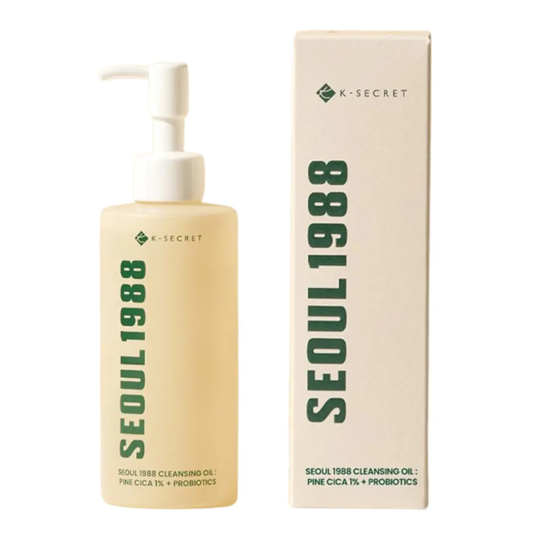 K-Secret Seoul 1988 Aceite Limpiador – Pine Cica 1% + Probióticos 150 ml - Image 3