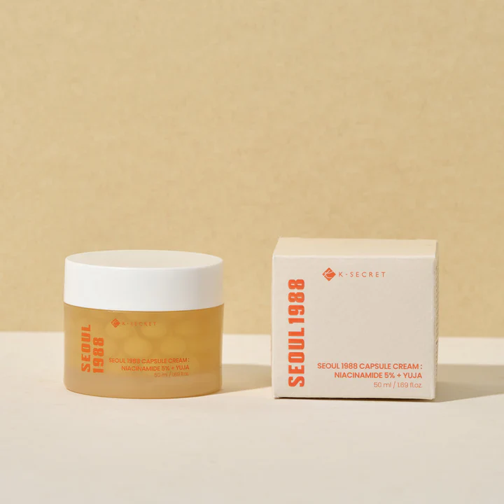 K-Secret SEOUL 1988 Capsule Cream : Niacinamide 5% + Yuja 50ml - Image 7