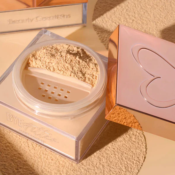 Kit de Polvos y Borlas Bye Filter Setting Powder & Puff Beauty Creations - Image 7