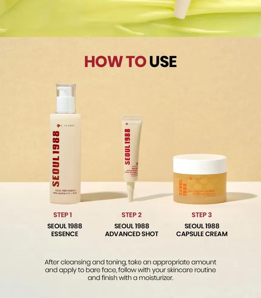 KSECRETSeoul 1988 Advanced Shot: Retinal Liposome 12% + Black Rice 15ml - Image 4