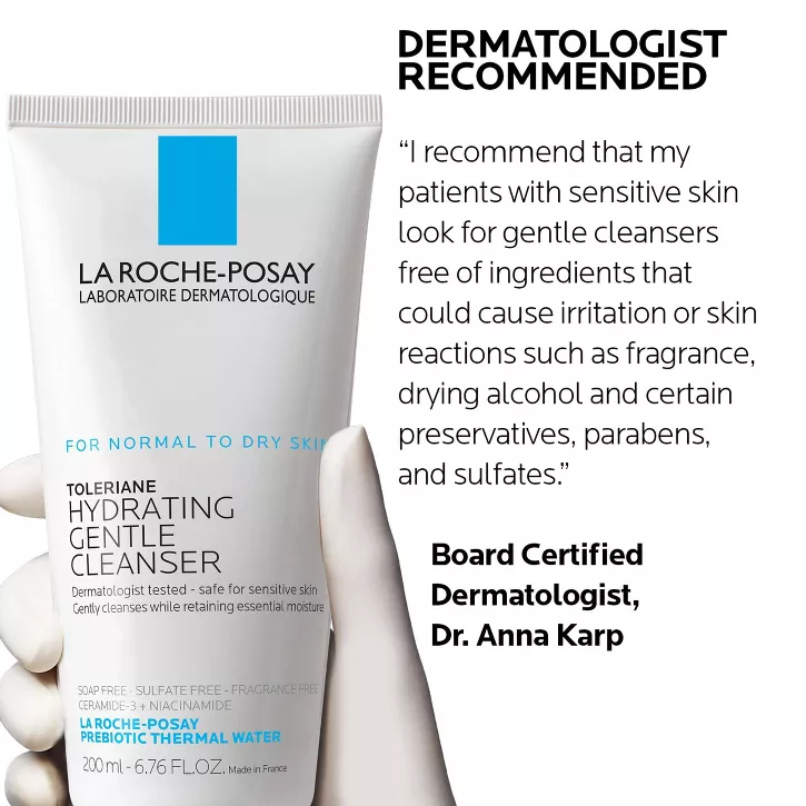 La Roche Posay Limpiador facial hidratante Toleriane - Image 3