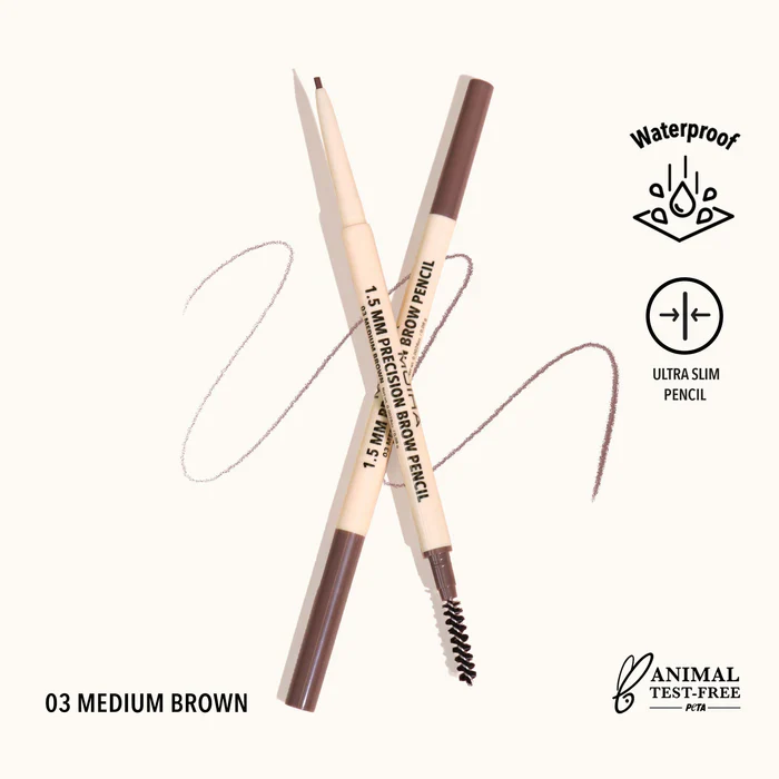 Lápiz de Precisión para Cejas Moira Beauty - Image 9