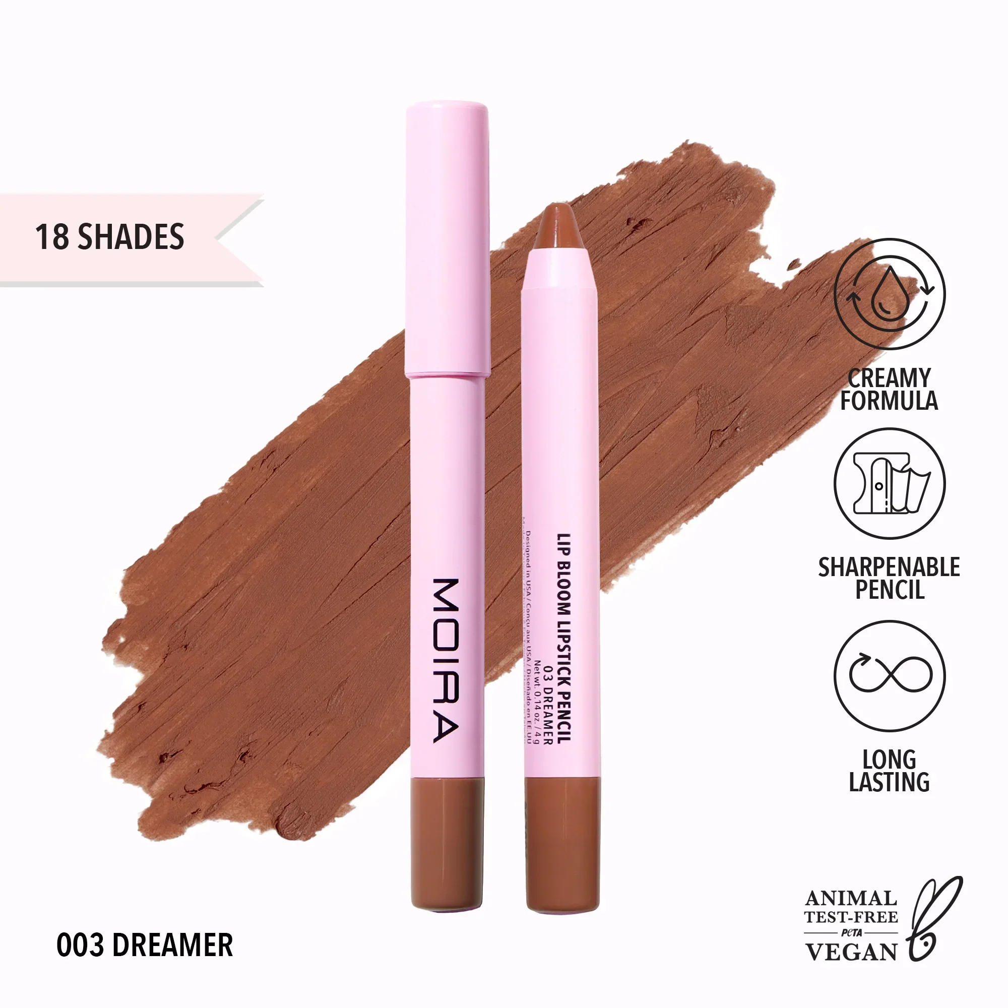 Lip Bloom Lipstick Pencill -Moira - Image 3