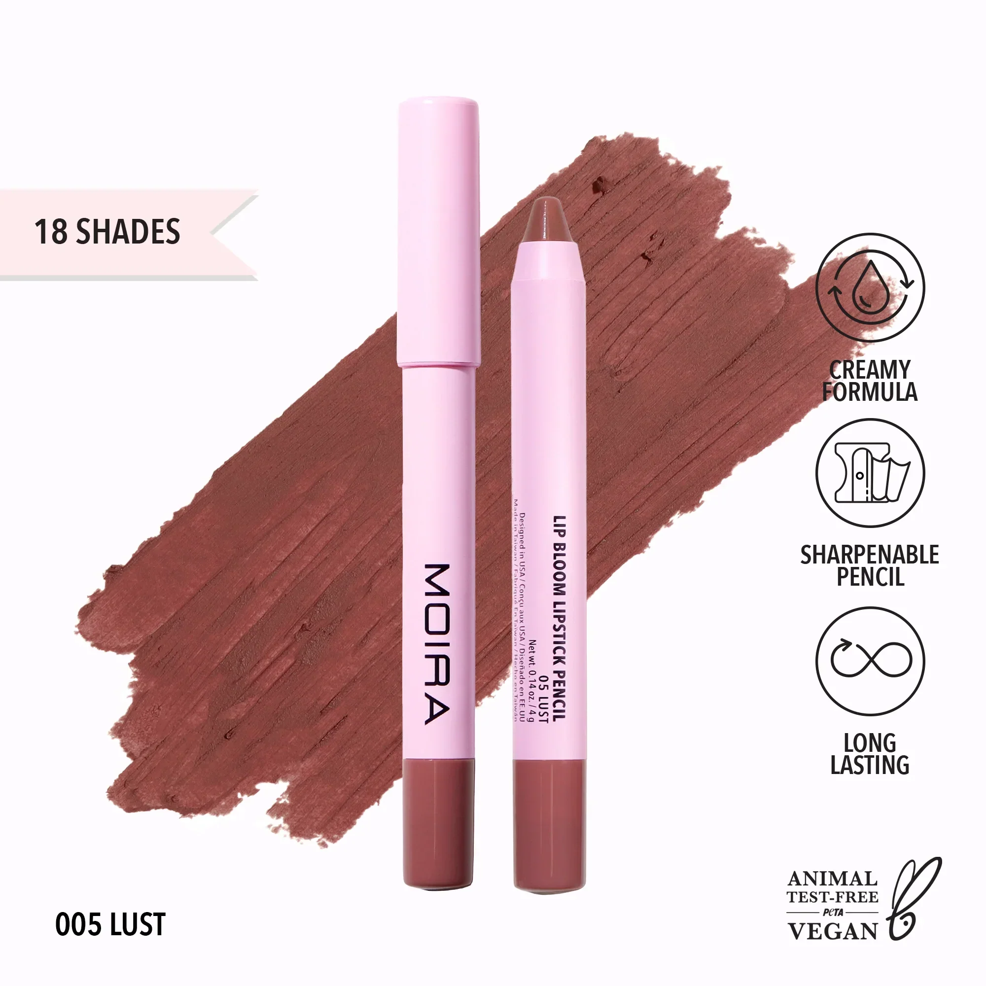 Lip Bloom Lipstick Pencill -Moira - Image 6
