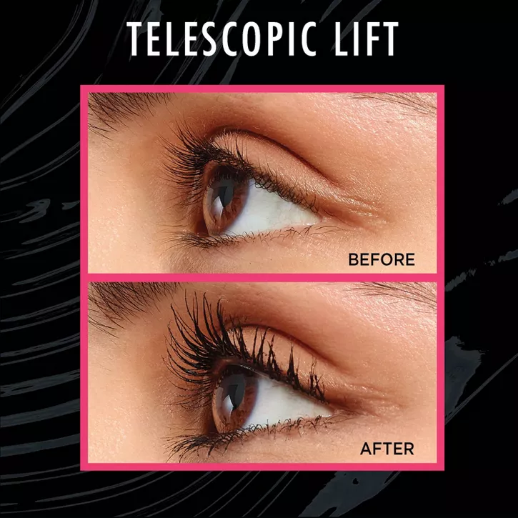 Loreal Máscara de pestañas lavable con elevación telescópica Waterproof - Image 6