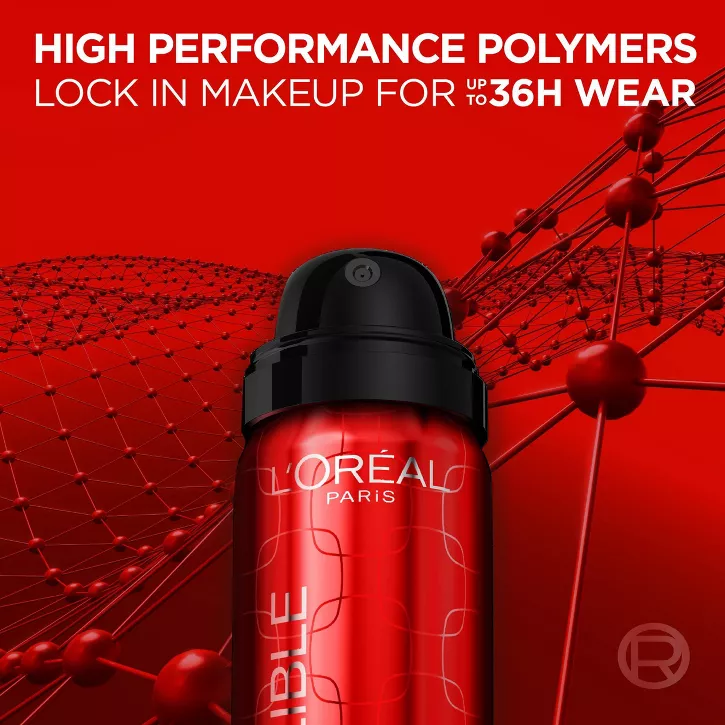 L'Oreal Paris Infallible 3-Second Up to 36HR Wear Setting Spray 50g - Image 6