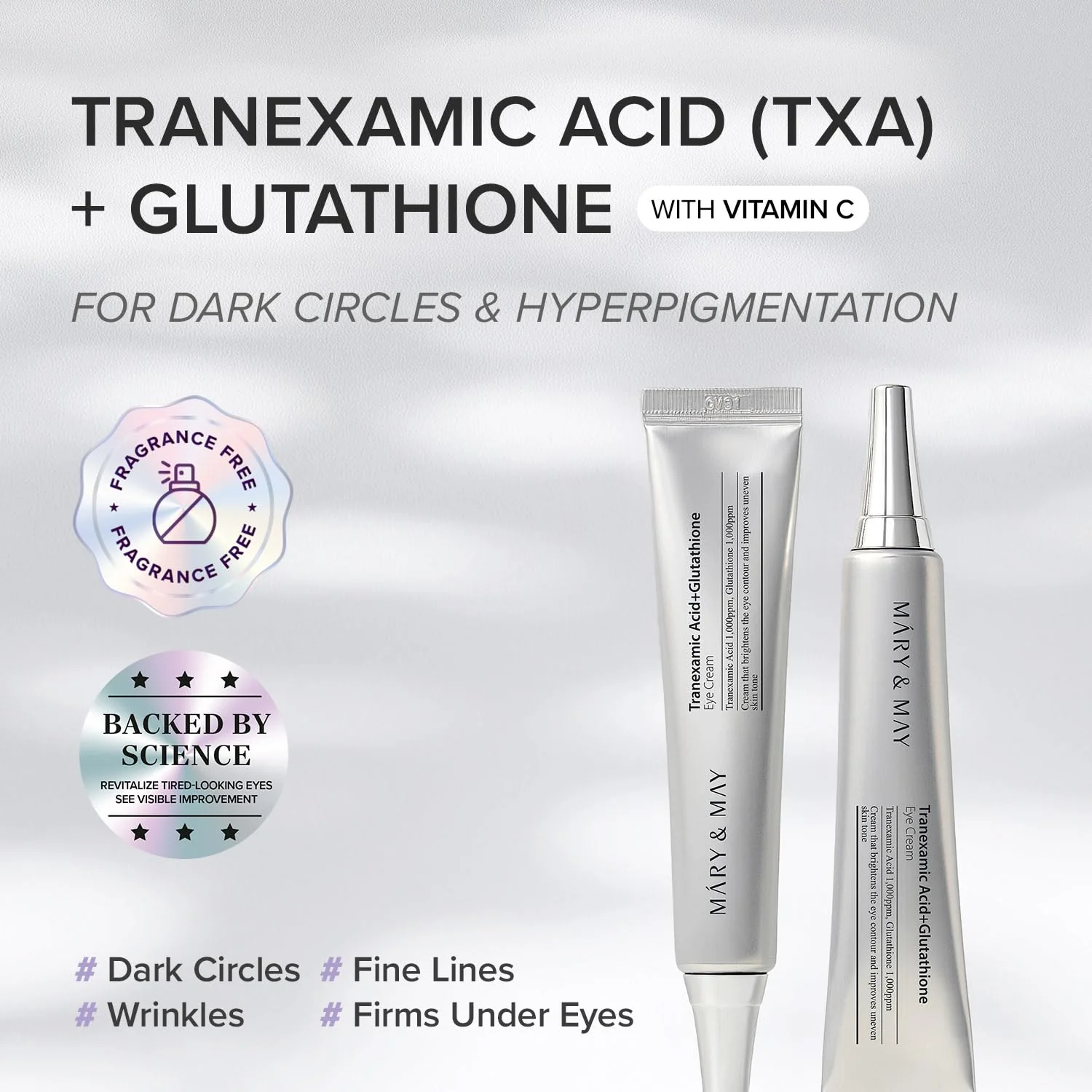 Mary&May Glutathione Eye Cream Special Set 30g +12g*2 - Image 15
