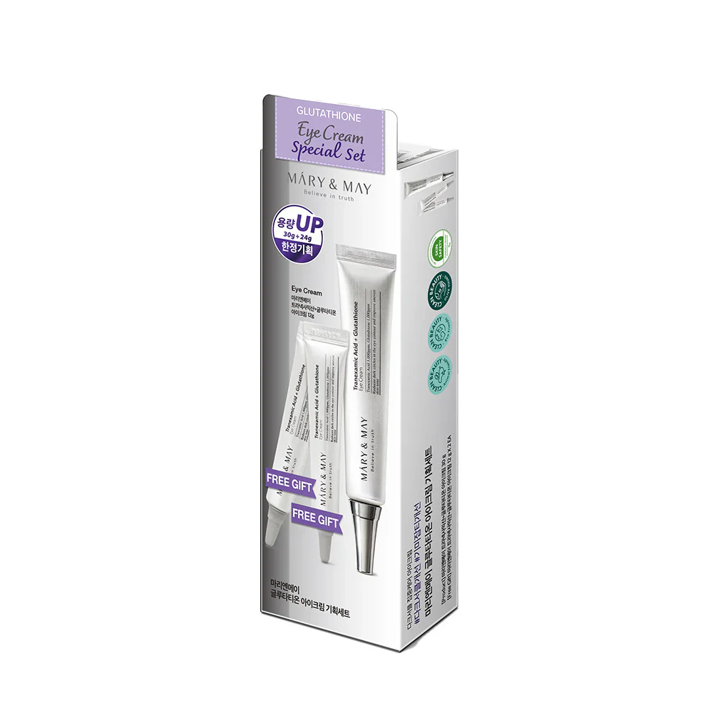 Mary&May Glutathione Eye Cream Special Set 30g +12g*2 - Image 4