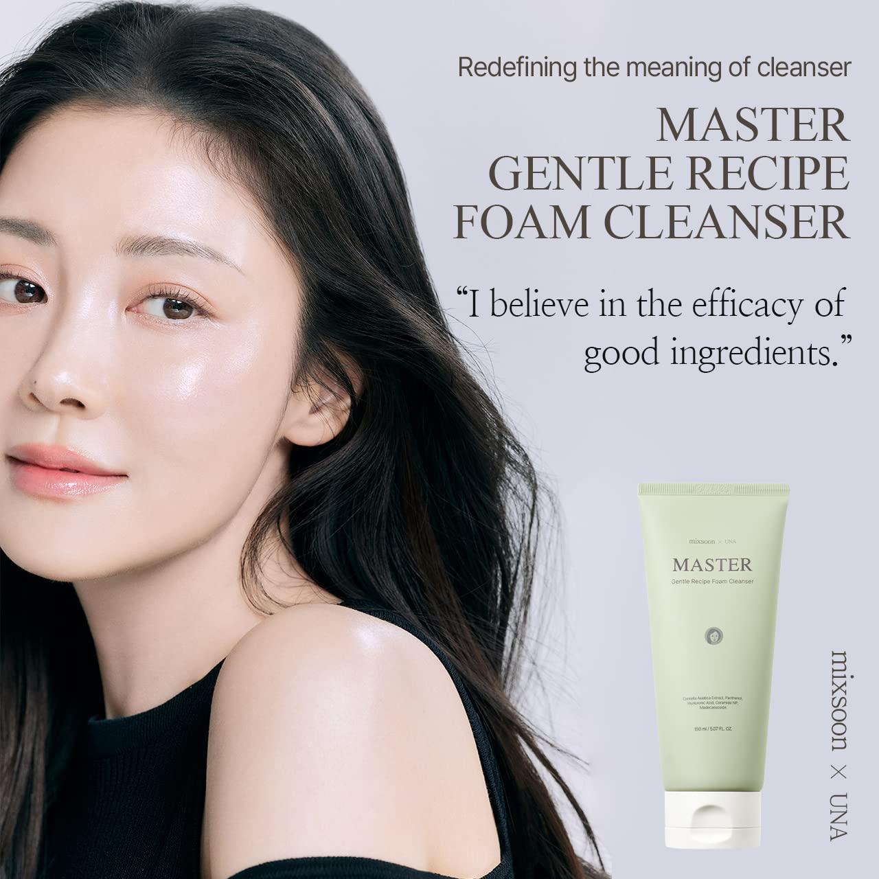 Master Gentle Recipe Foam Cleaser 150ml- Mixsoon - Image 8