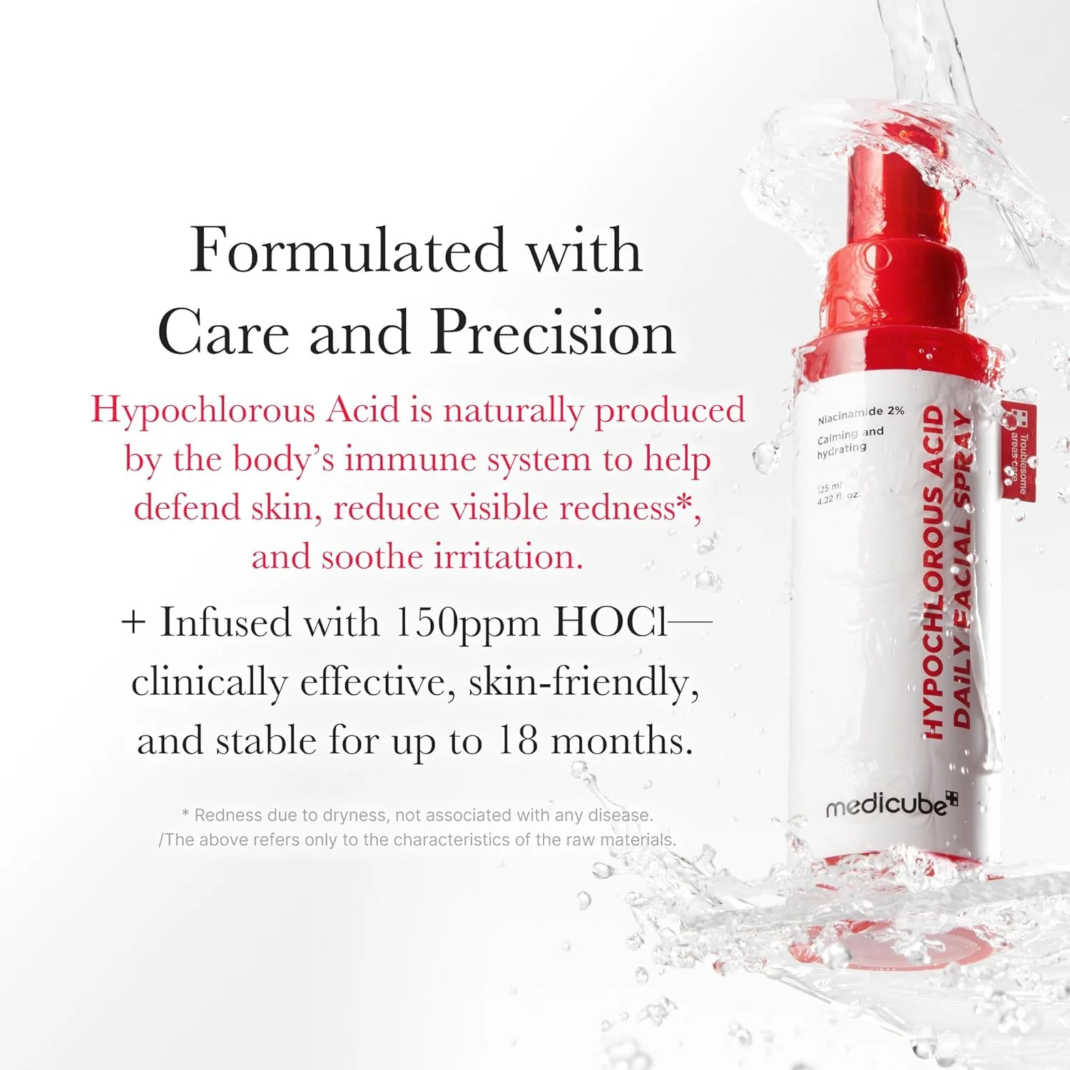 Medicube Hypochlorous Acid Daily Facial Spray 125ml Spray de ácido hipocloroso - Image 4