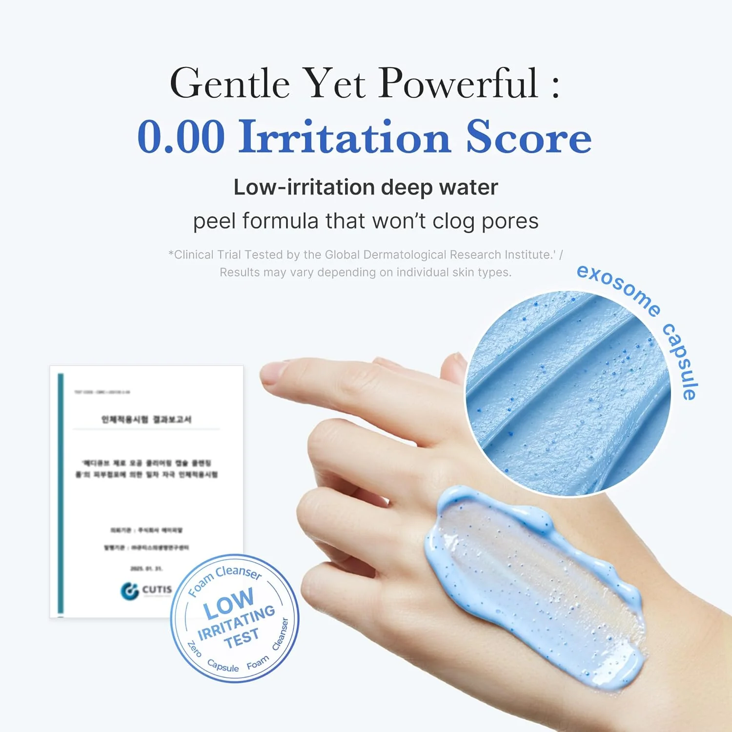 Medicube Zero Pore SA Clear Capsule Cleansing Foam 120g - Image 8