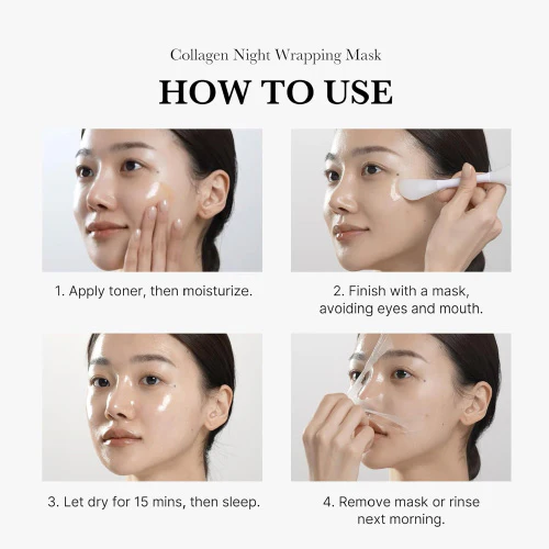Medicube Mascarilla envolvente de colágeno para la noche- Collagen Night Wrapping Mask 75ml - Image 10