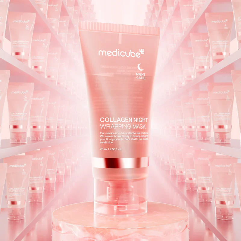 Medicube Mascarilla envolvente de colágeno para la noche- Collagen Night Wrapping Mask 75ml - Image 13
