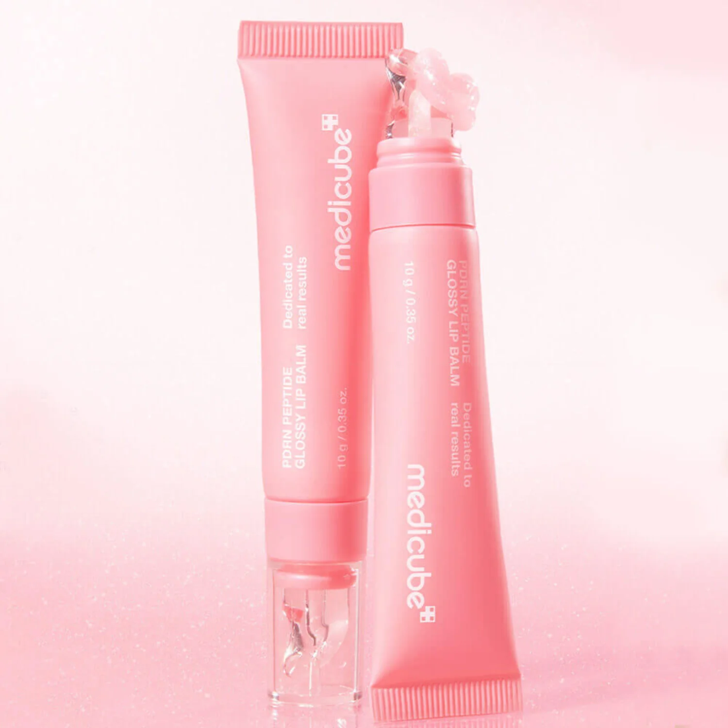 medicube PDRN Peptide Jelly Gloss Balm con péptidos, ácido hialurónico, ceramida y manteca de karité - Image 2